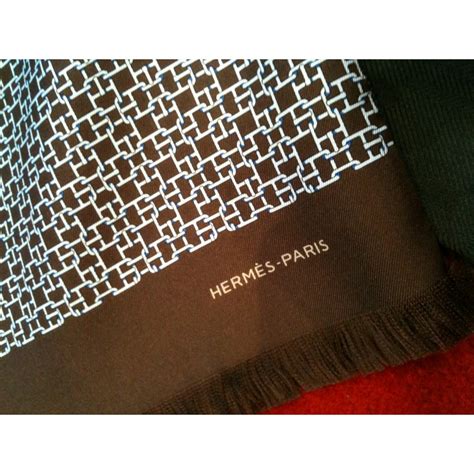 écharpe Hermes pour homme